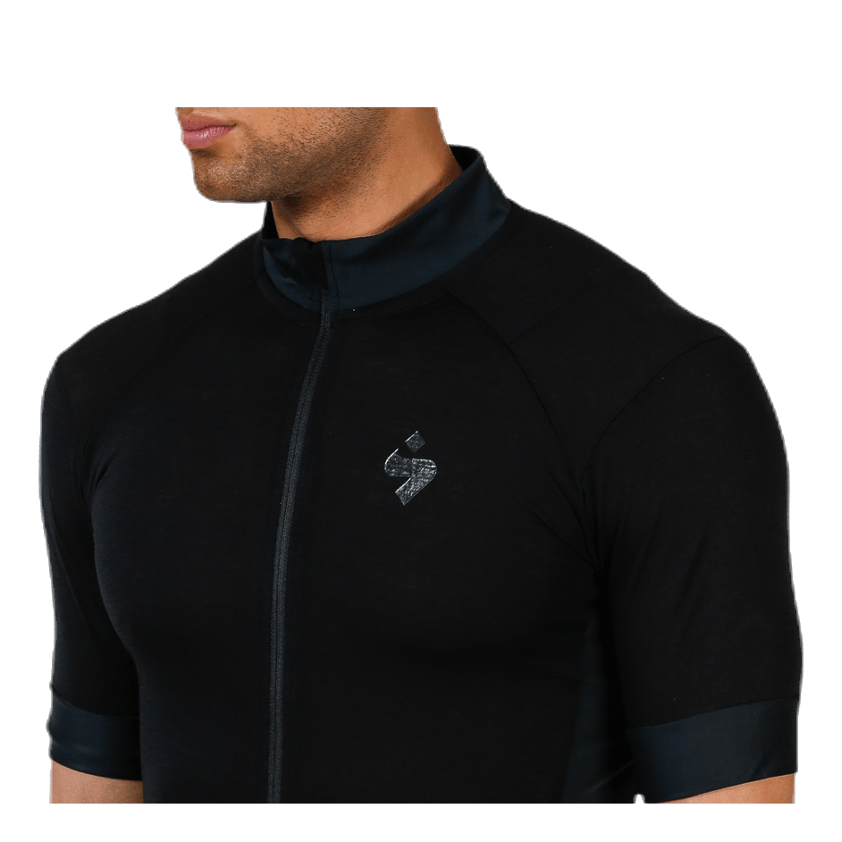 Crossfire Merino SS Jersey M Black