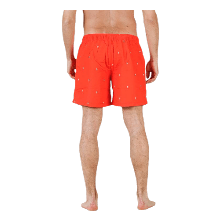 Scale Shorts Red