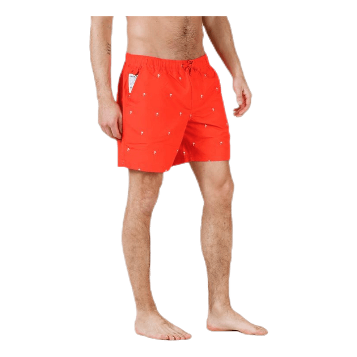 Scale Shorts Red