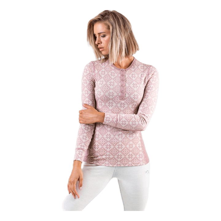 Rose Long Sleeve Shirt Pink