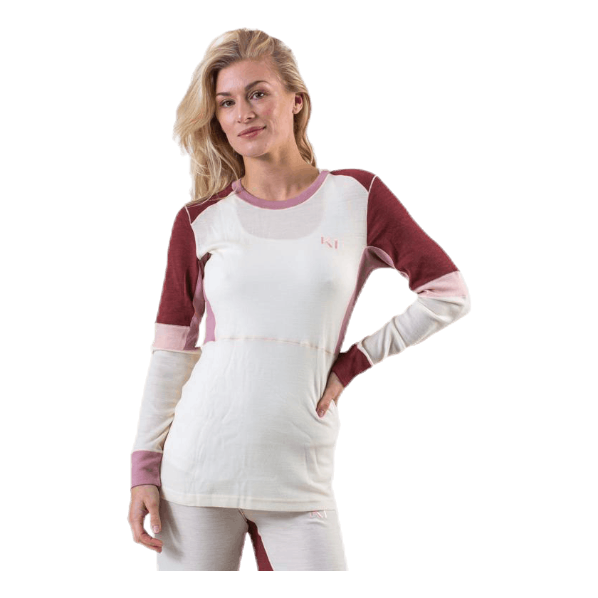 Yndling Long Sleeve Shirt White/Red
