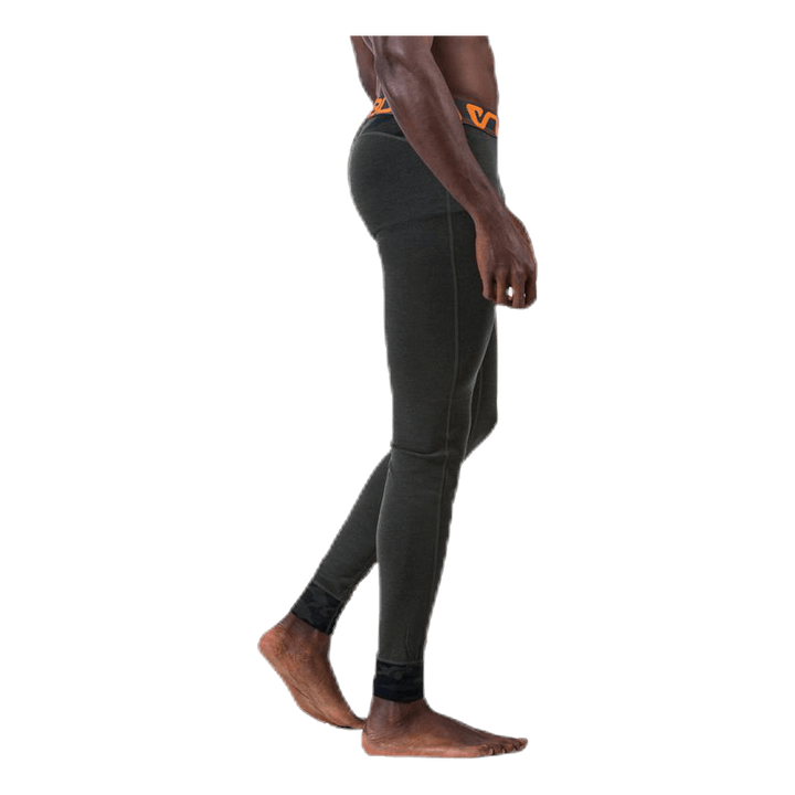 Camo Merino Solid Wool Pants Green