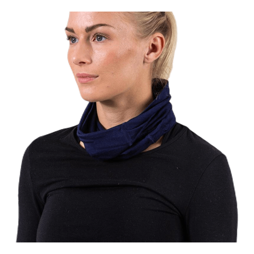 Solid Wool Tube  Blue