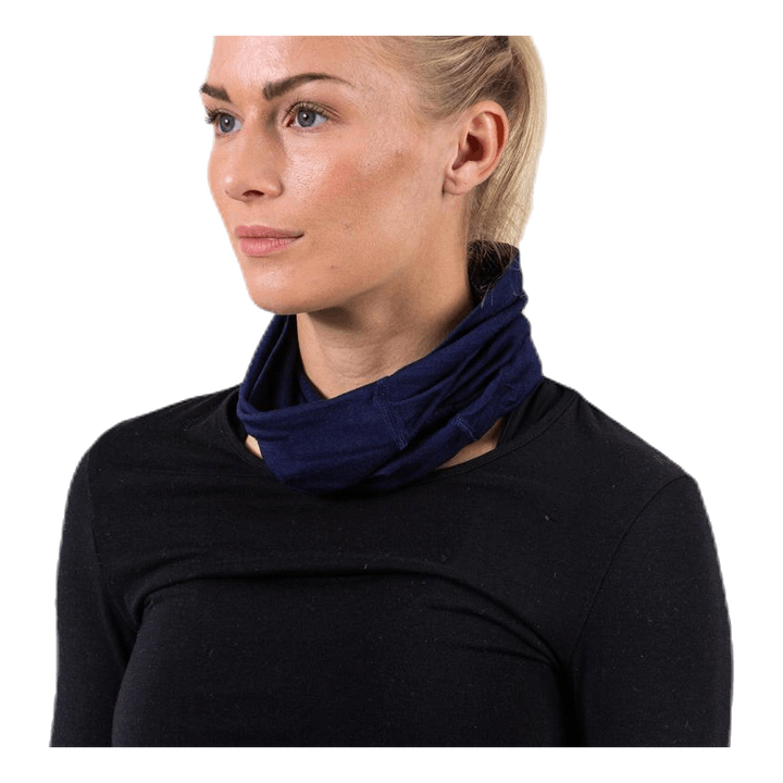 Solid Wool Tube  Blue