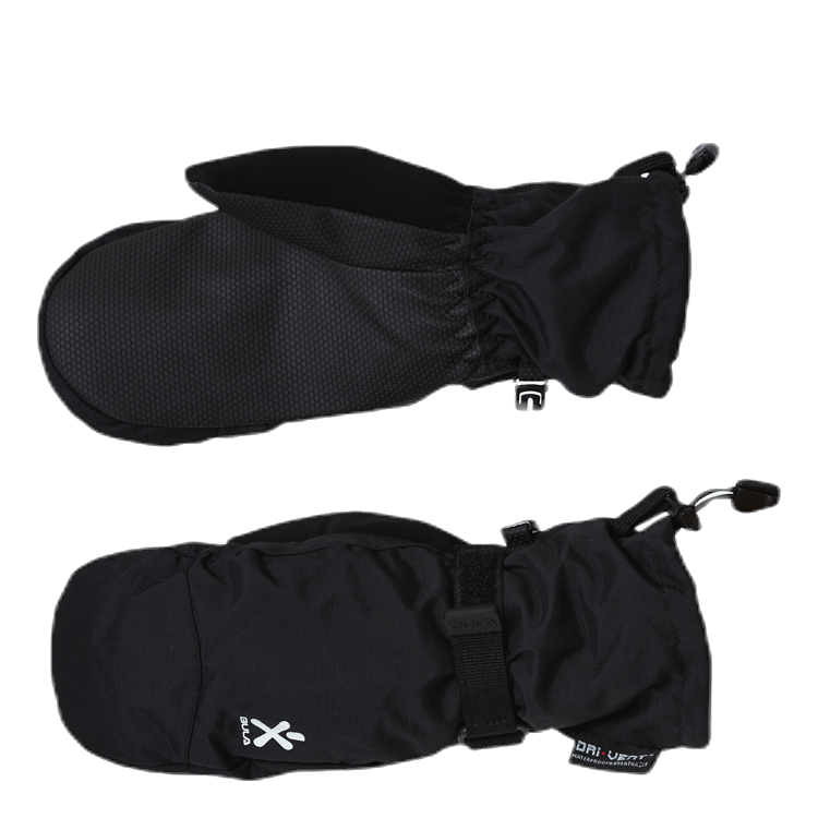 Junior Whiteout Mittens Black
