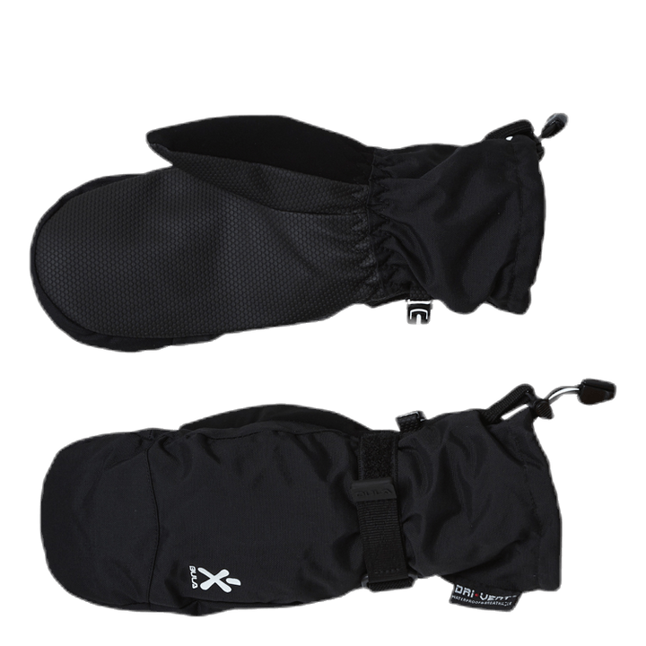 Junior Whiteout Mittens Black