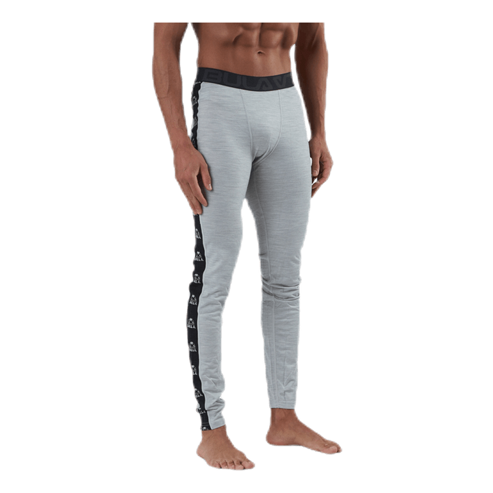 Tape Merino Wool Pants Grey