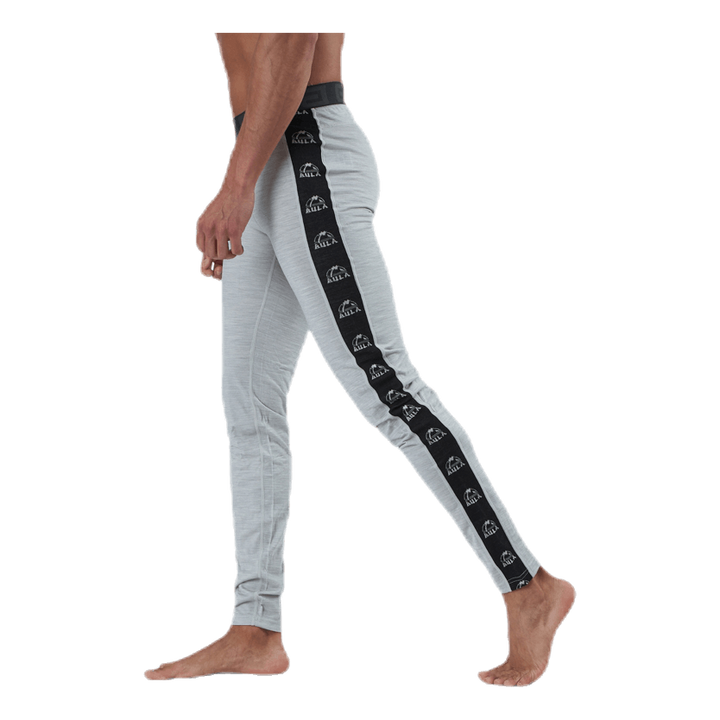 Tape Merino Wool Pants Grey
