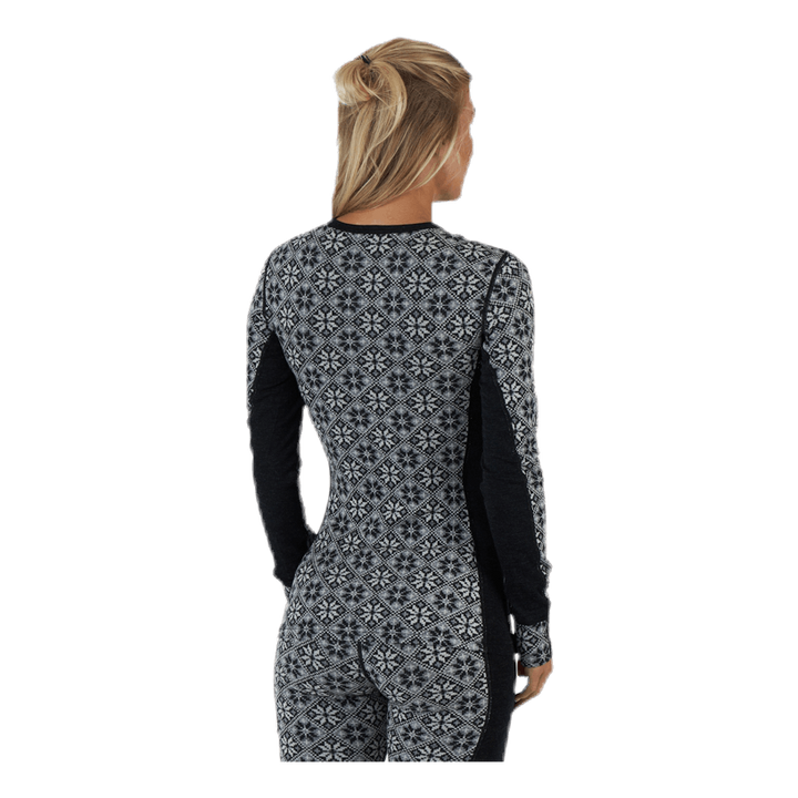 Rose Long Sleeve Shirt Black