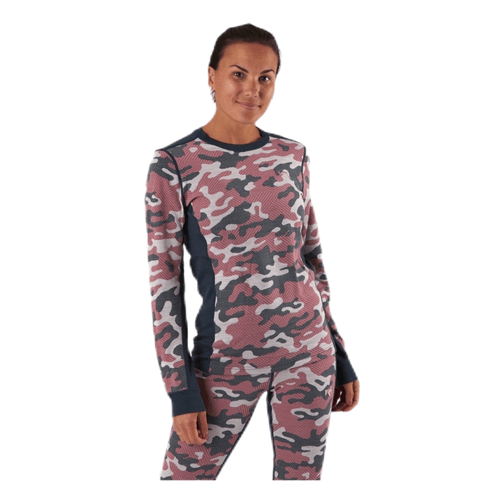 Kongle Long Sleeve Shirt Blue/Patterned