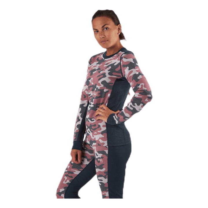 Kongle Long Sleeve Shirt Blue/Patterned