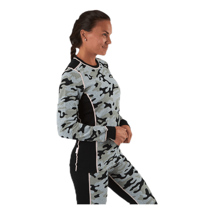 Kongle Long Sleeve Shirt Patterned/Beige