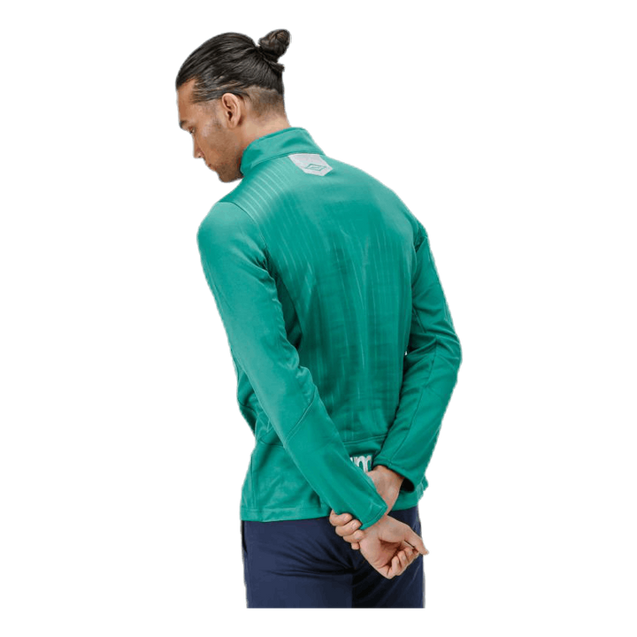 Core Sweat Half Zip Green