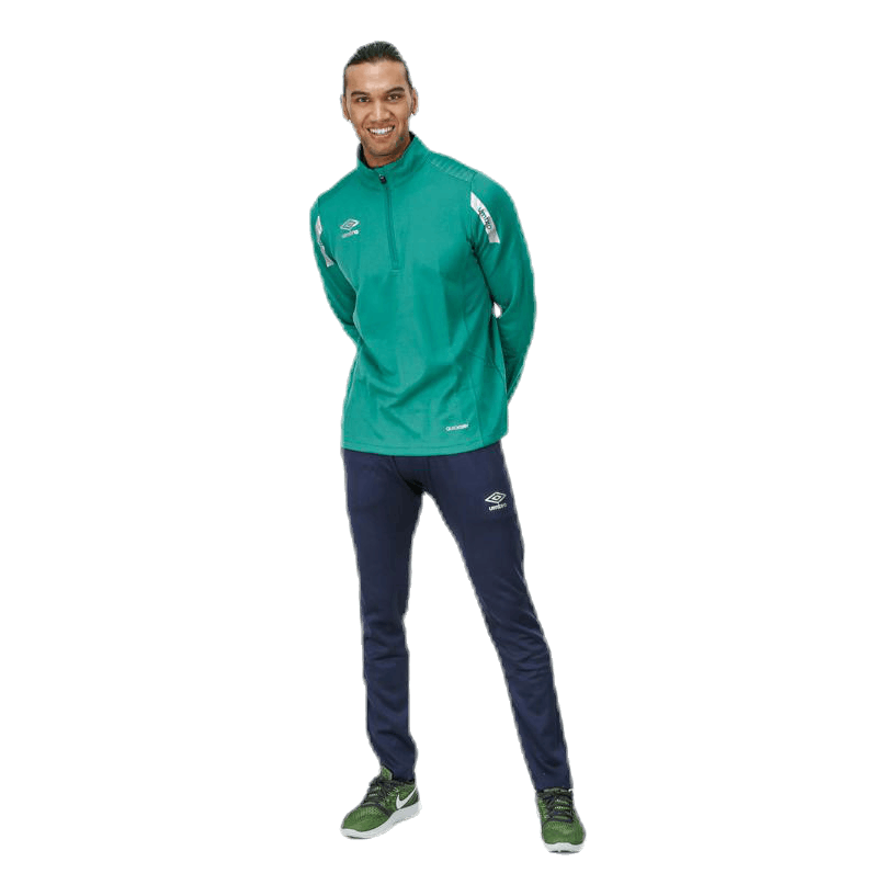 Core Sweat Half Zip Green