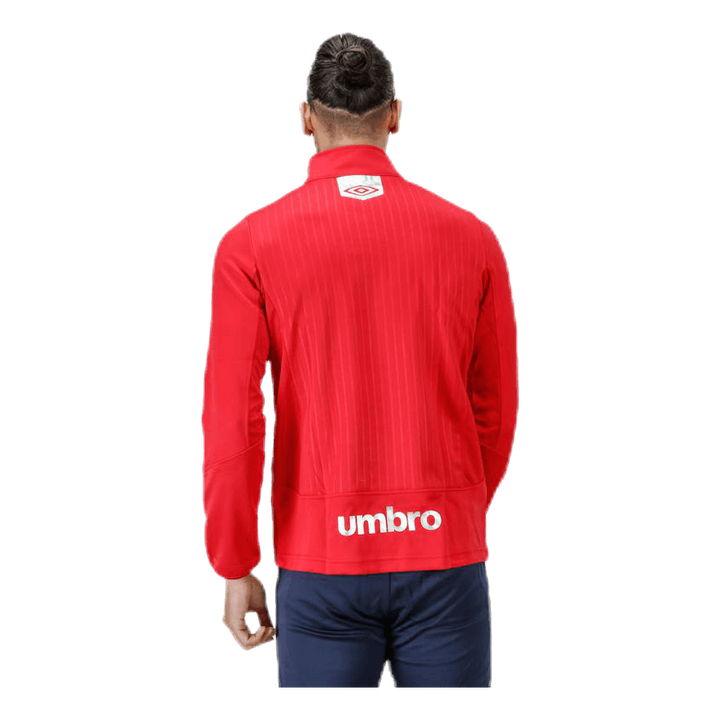 Core Sweat Half Zip Red