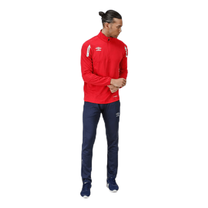 Core Sweat Half Zip Red