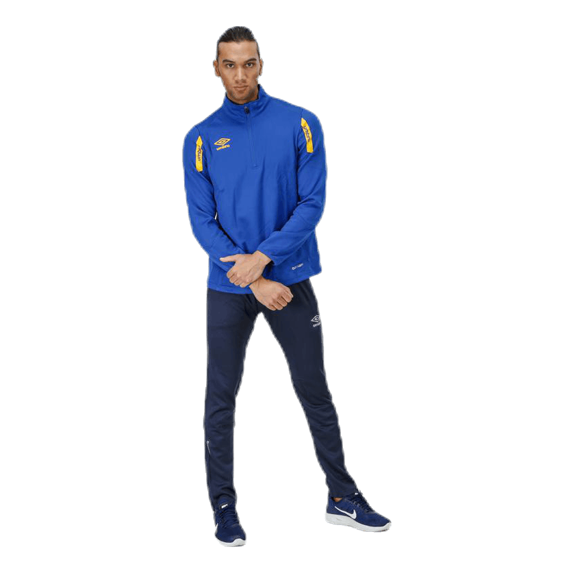 Core Sweat Half Zip Blue/Yellow