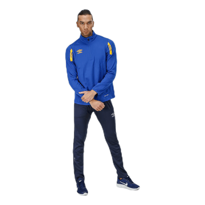 Core Sweat Half Zip Blue/Yellow