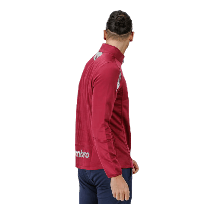 Core Sweat Half Zip Red