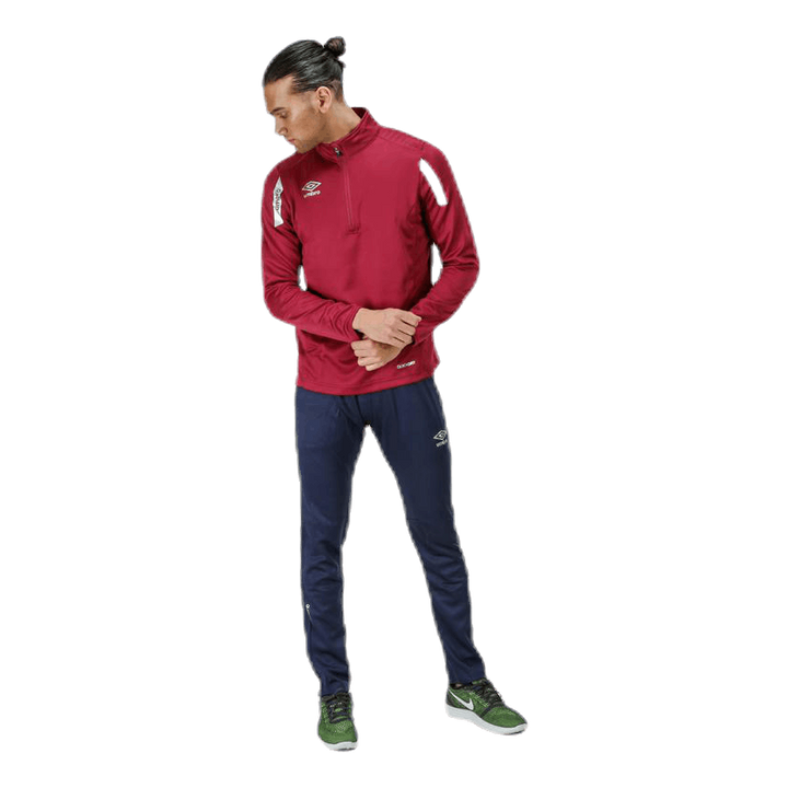 Core Sweat Half Zip Red