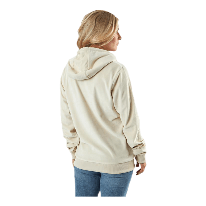 History Velvet Hood Beige