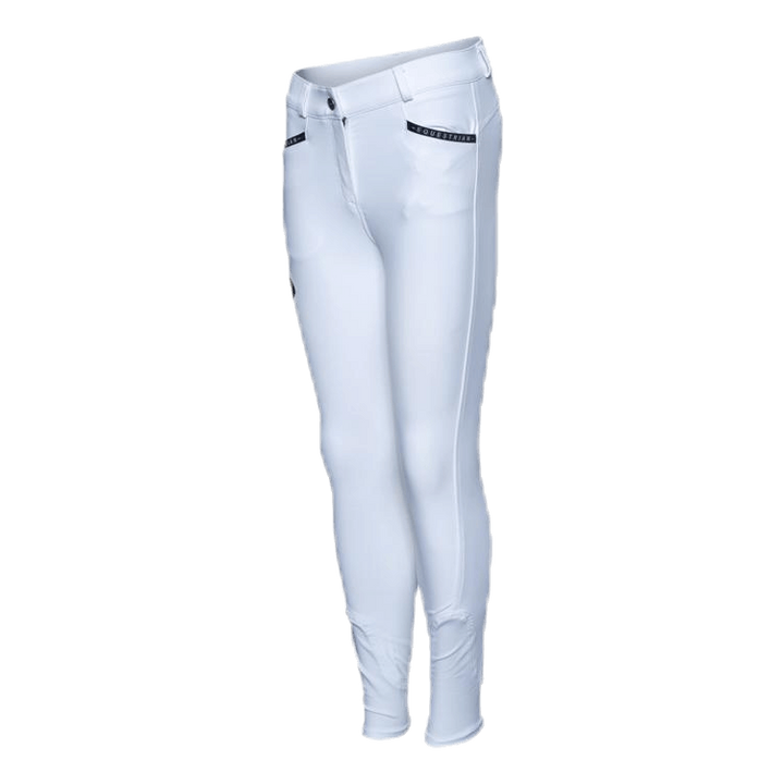 Hedvig Knee Grip Breeches White