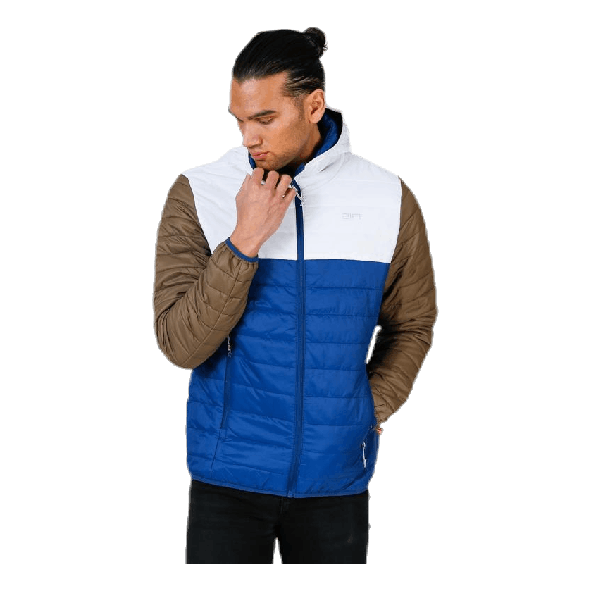 Vallerås Jacket Blue/Brown/White