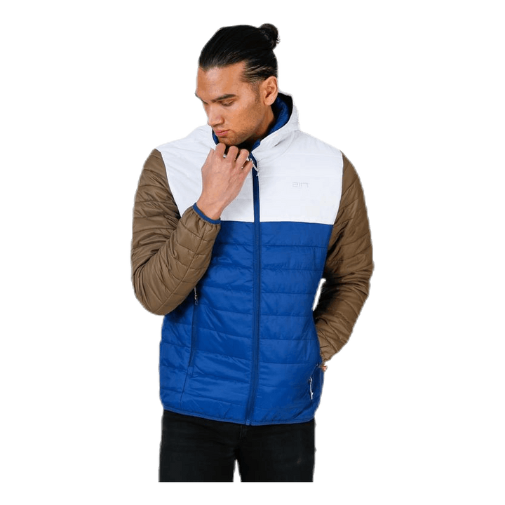Vallerås Jacket Blue/Brown/White