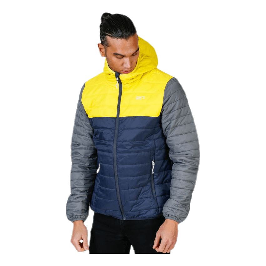 Vallerås Jacket Blue/Grey/Yellow