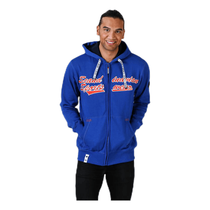 La Rochelle Zip Hood Blue