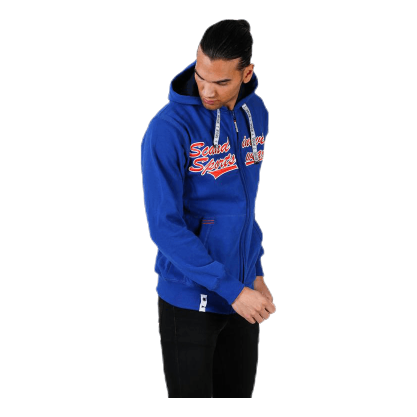 La Rochelle Zip Hood Blue