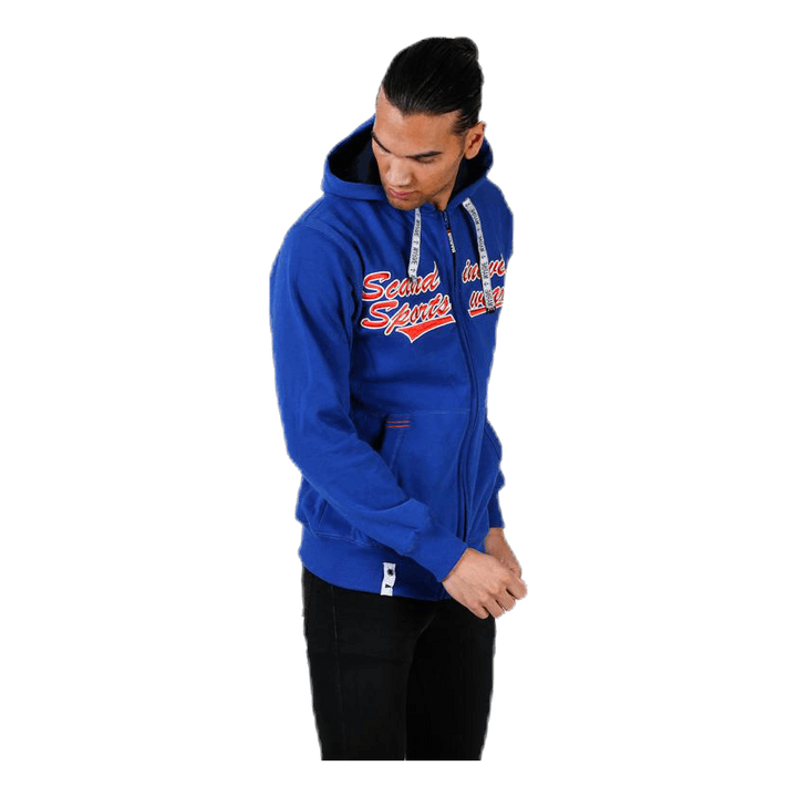 La Rochelle Zip Hood Blue