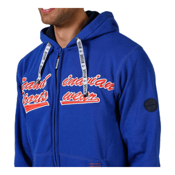 La Rochelle Zip Hood Blue