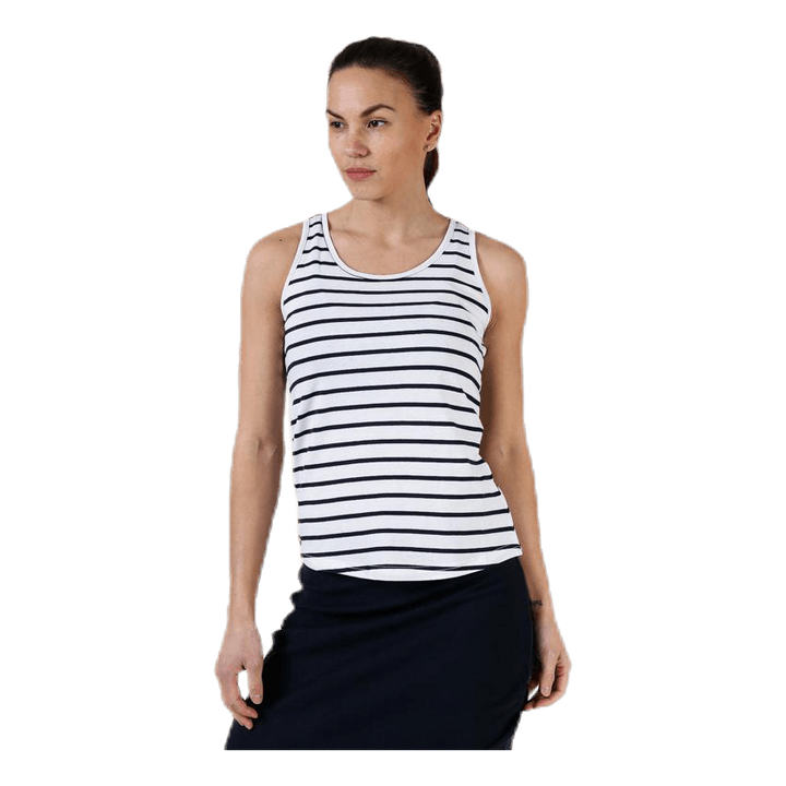 Taranto Tank Top Blue/White