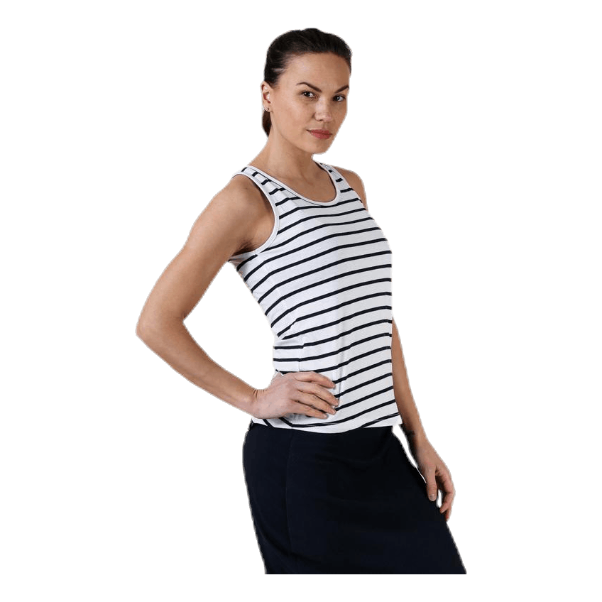 Taranto Tank Top Blue/White