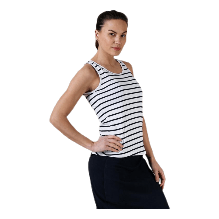 Taranto Tank Top Blue/White