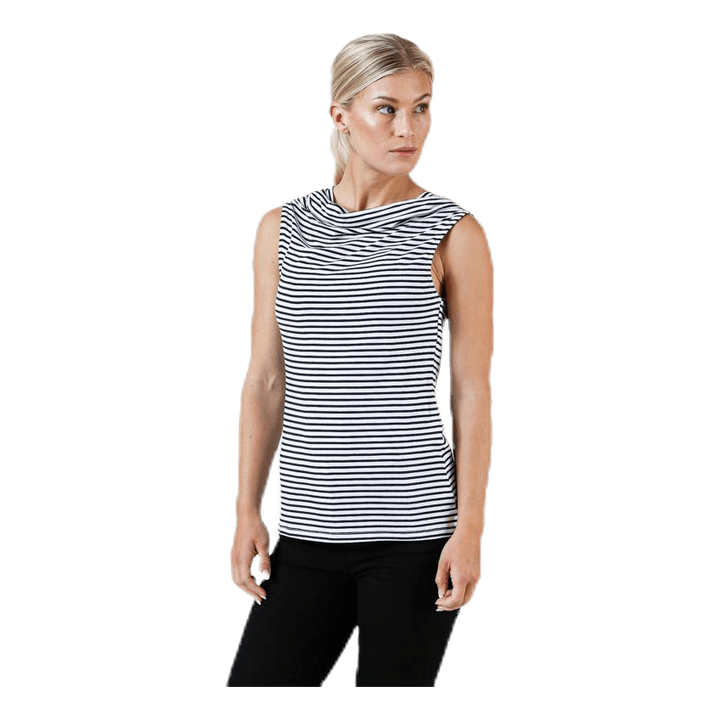 Pescara Tank Top Blue/White