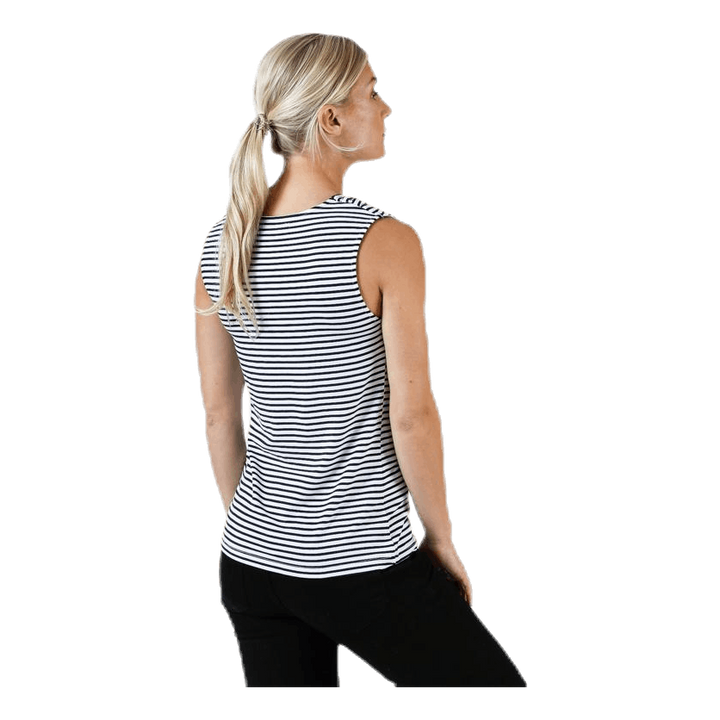 Pescara Tank Top Blue/White