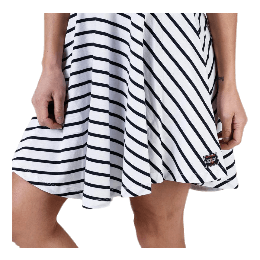 Palermo Dress Blue/White