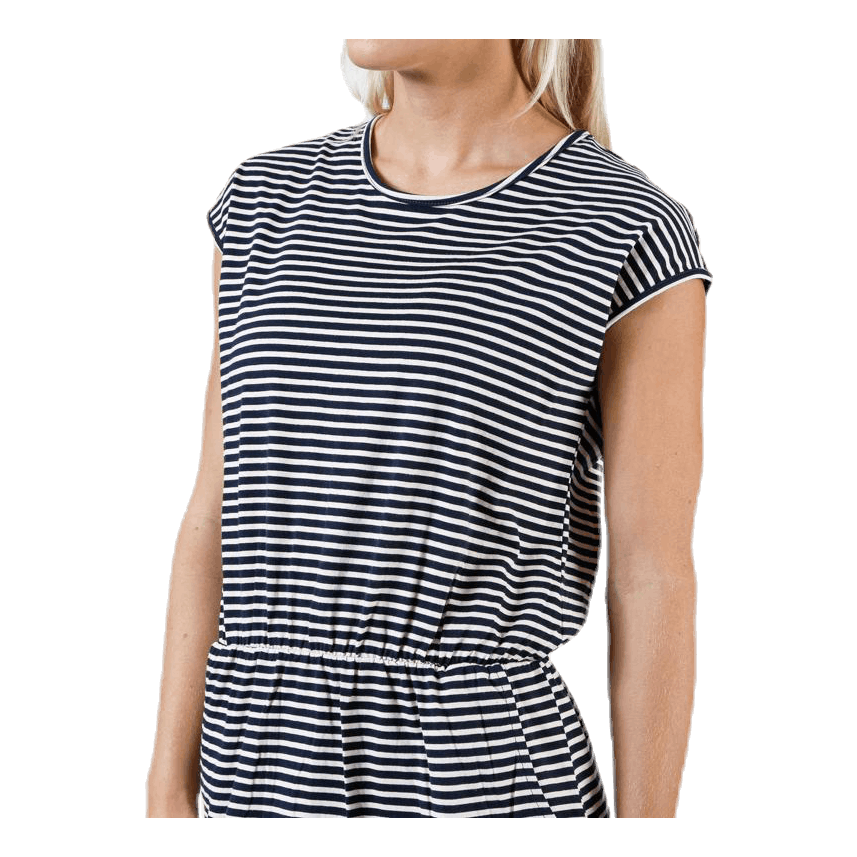 Neapel Dress Blue/White