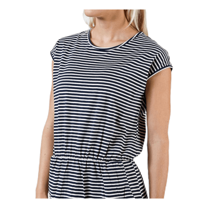 Neapel Dress Blue/White