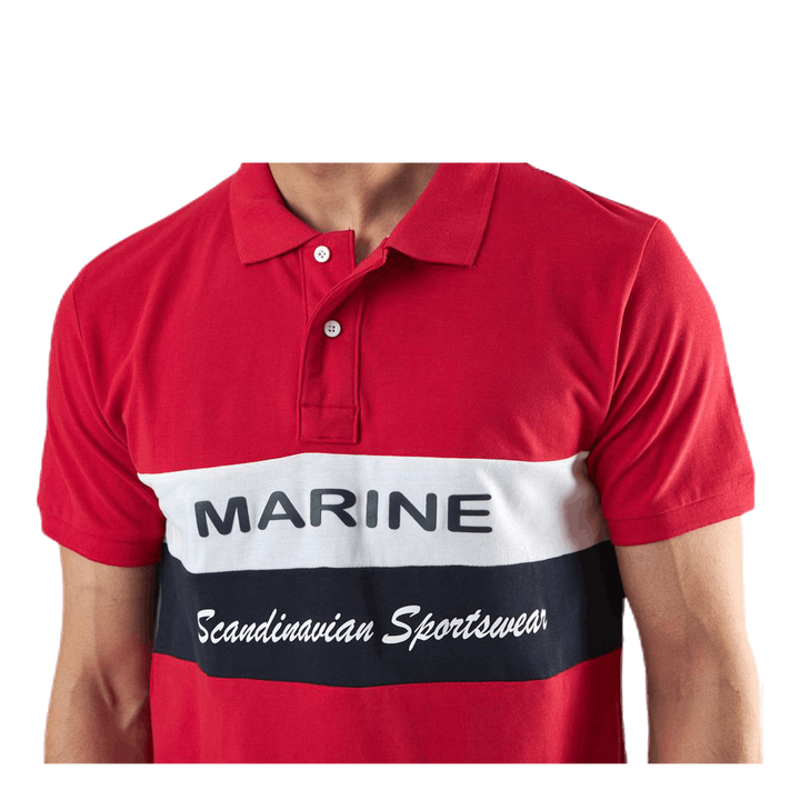 Pompano Beach Pique Red