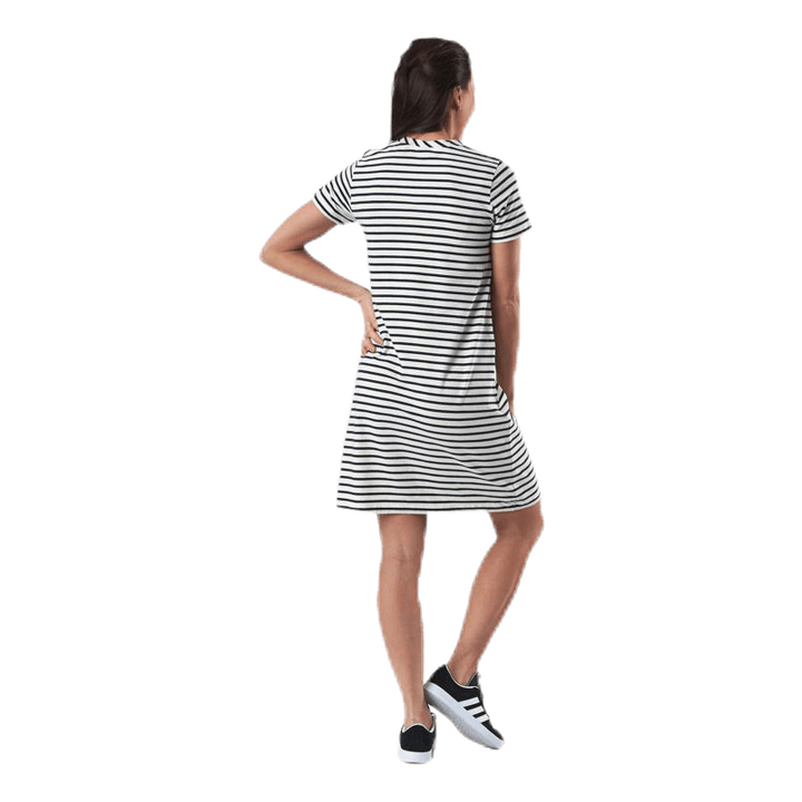 Fiona Tee Dress Blue/White
