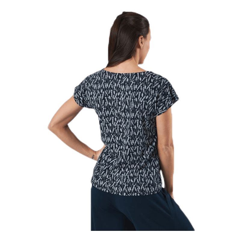 Melanie Capsleeve Blue/Patterned