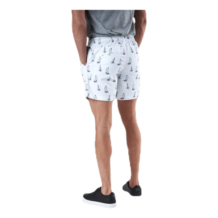 Eskil Shorts Blue/White