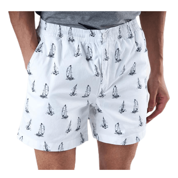 Eskil Shorts Blue/White