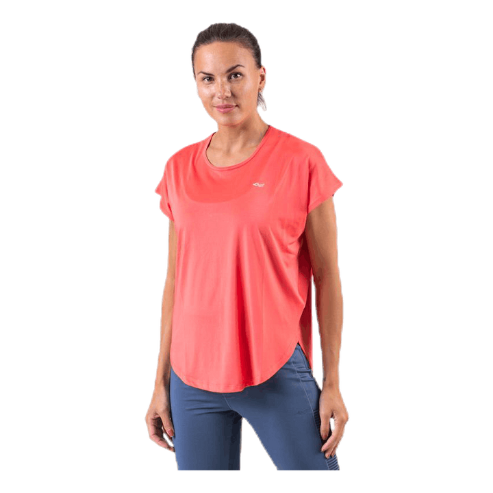 Leo Loose Top Pink/Red