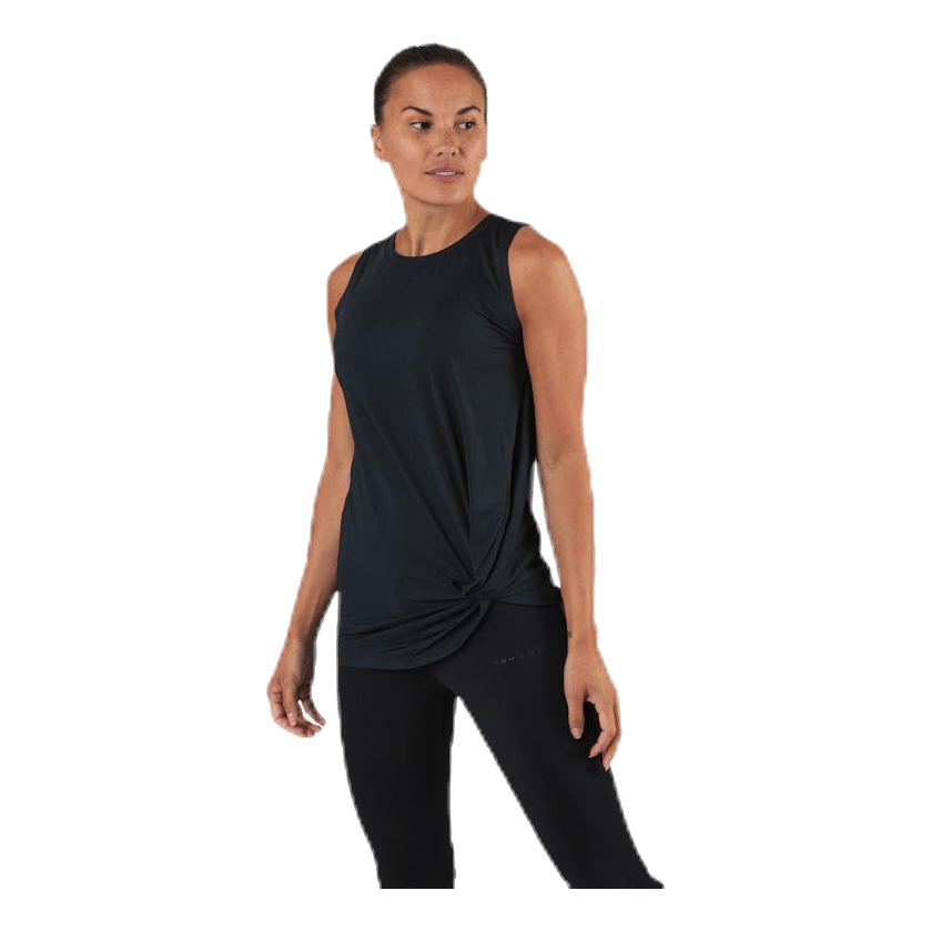 Jolie Knot Singlet Black