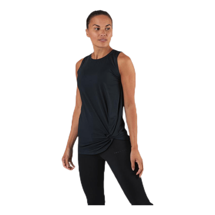 Jolie Knot Singlet Black