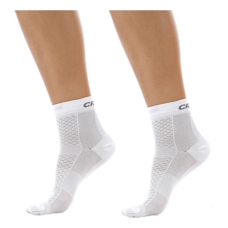Cool Mid 2-Pack Sock White